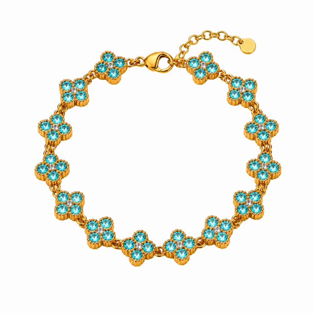 Bracelet Tiaréa Bleu - Acier inoxydable