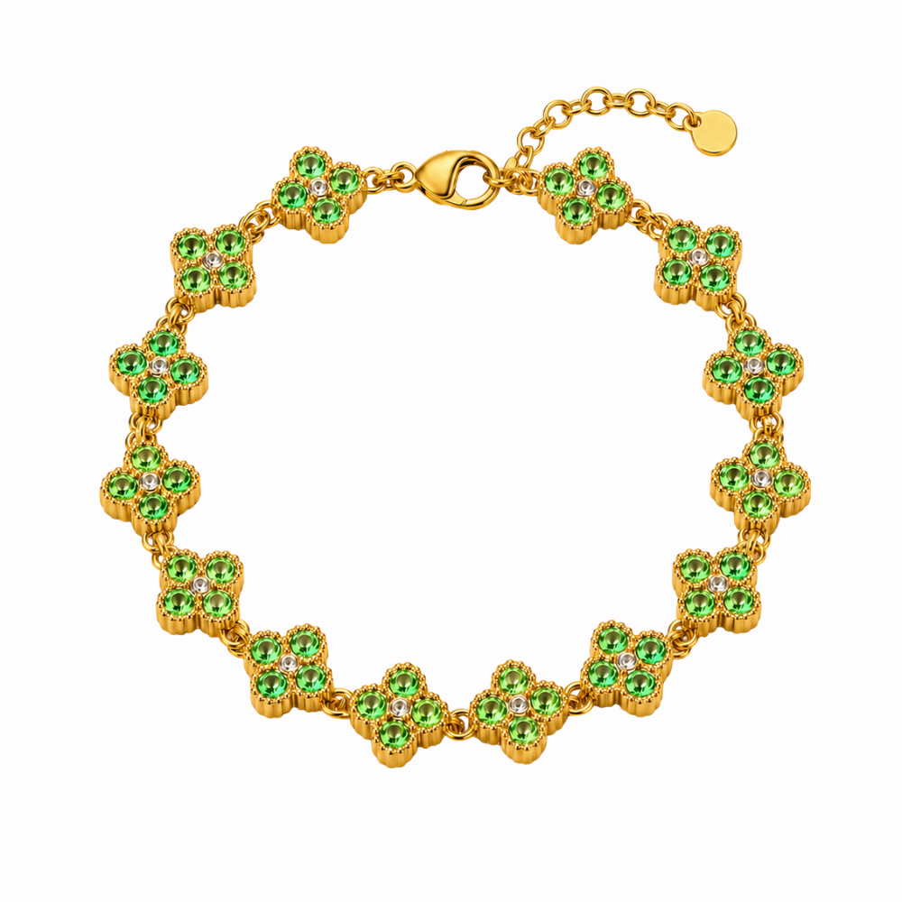 Bracelet Tiaréa Vert Clair - Acier inoxydable