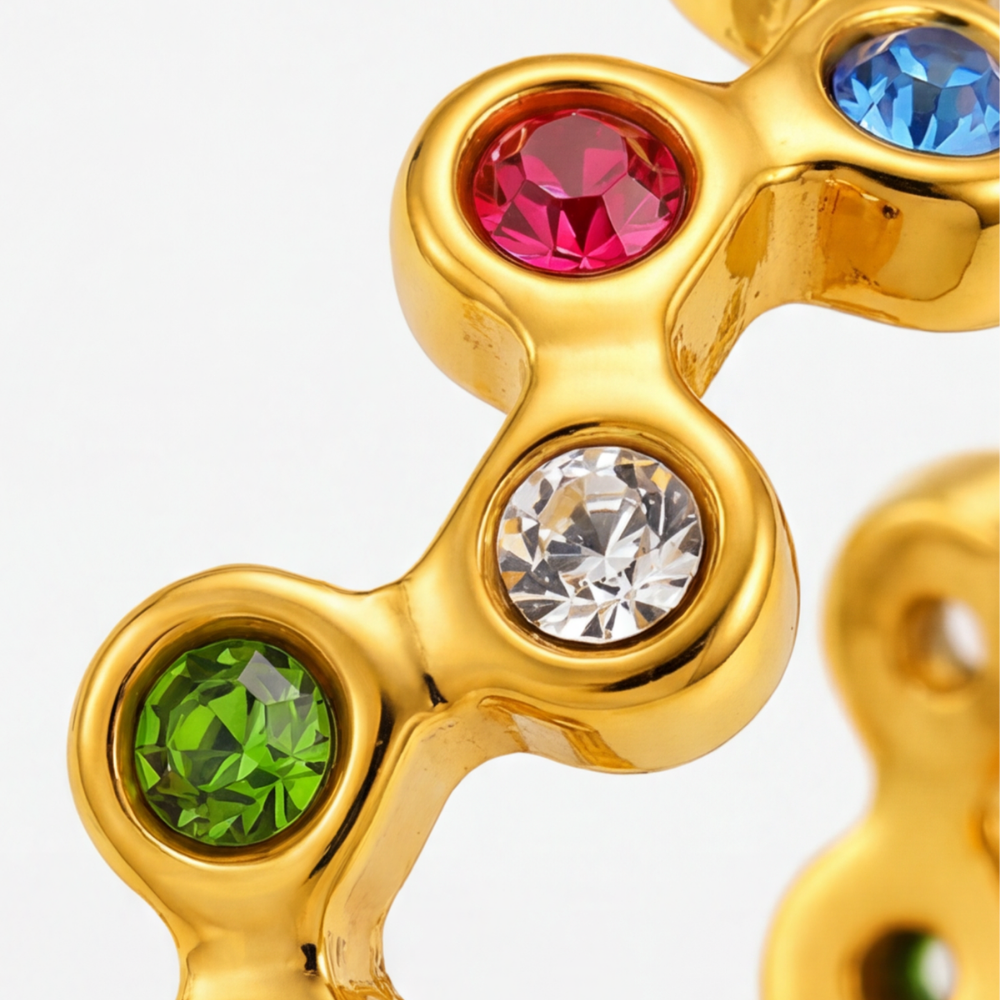 Bague Coloria - Acier inoxydable
