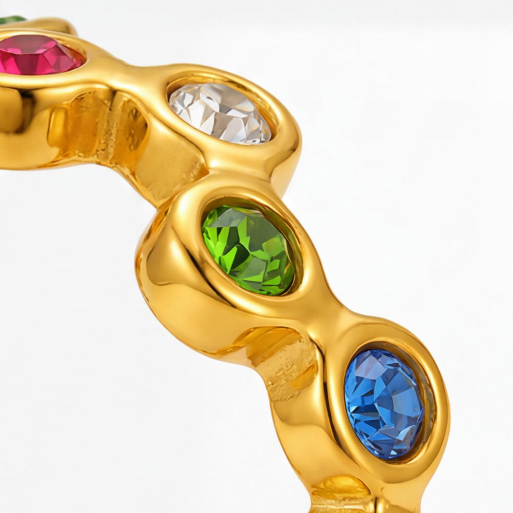 Bague Coloria - Acier inoxydable