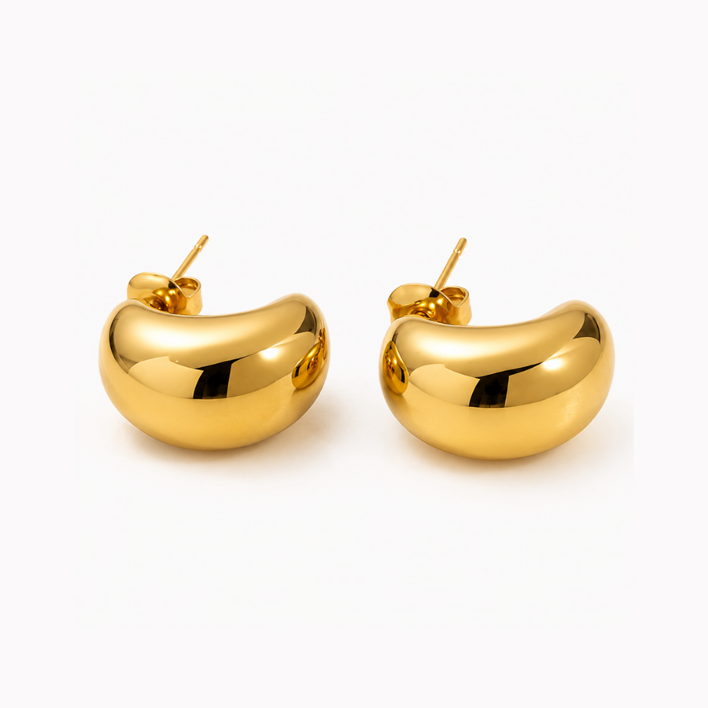 Boucles Calia - Acier inoxydable