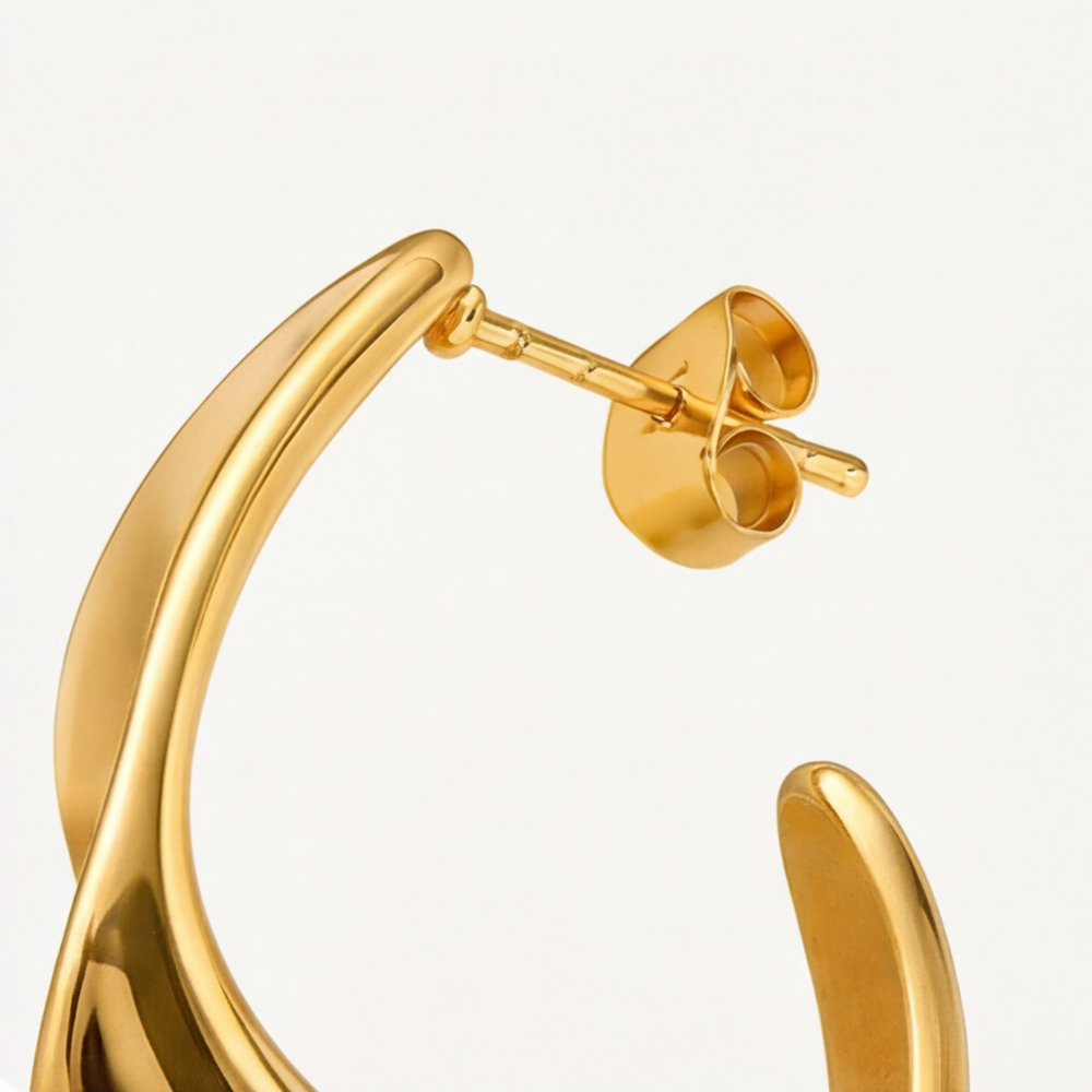 Boucles Vaïna - Acier inoxydable