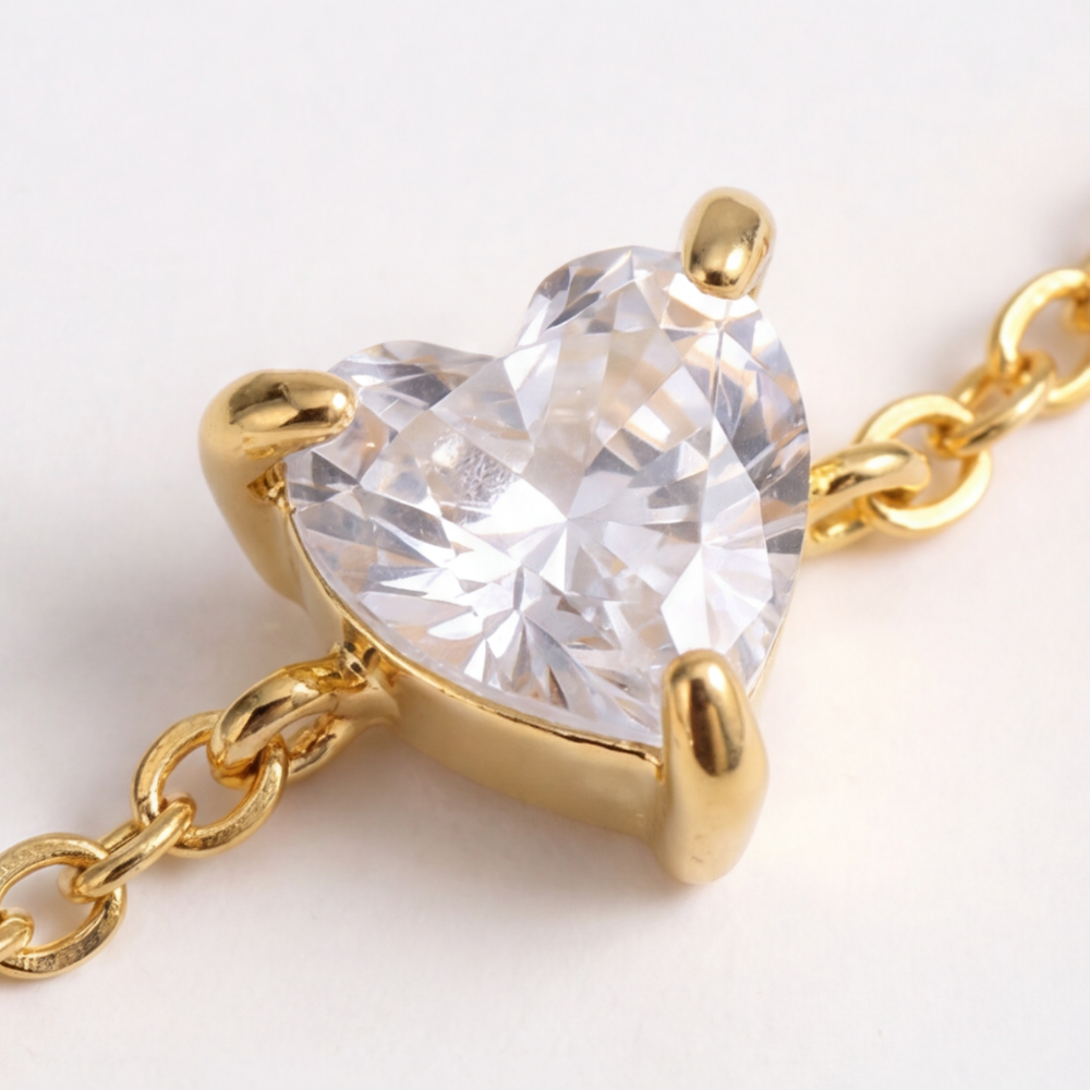 Bague heart - Acier inoxydable