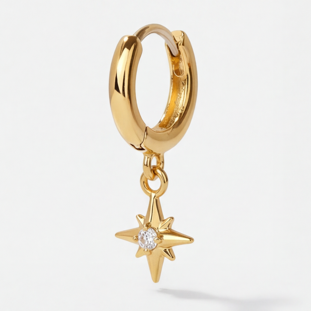 Boucles star - Acier inoxydable