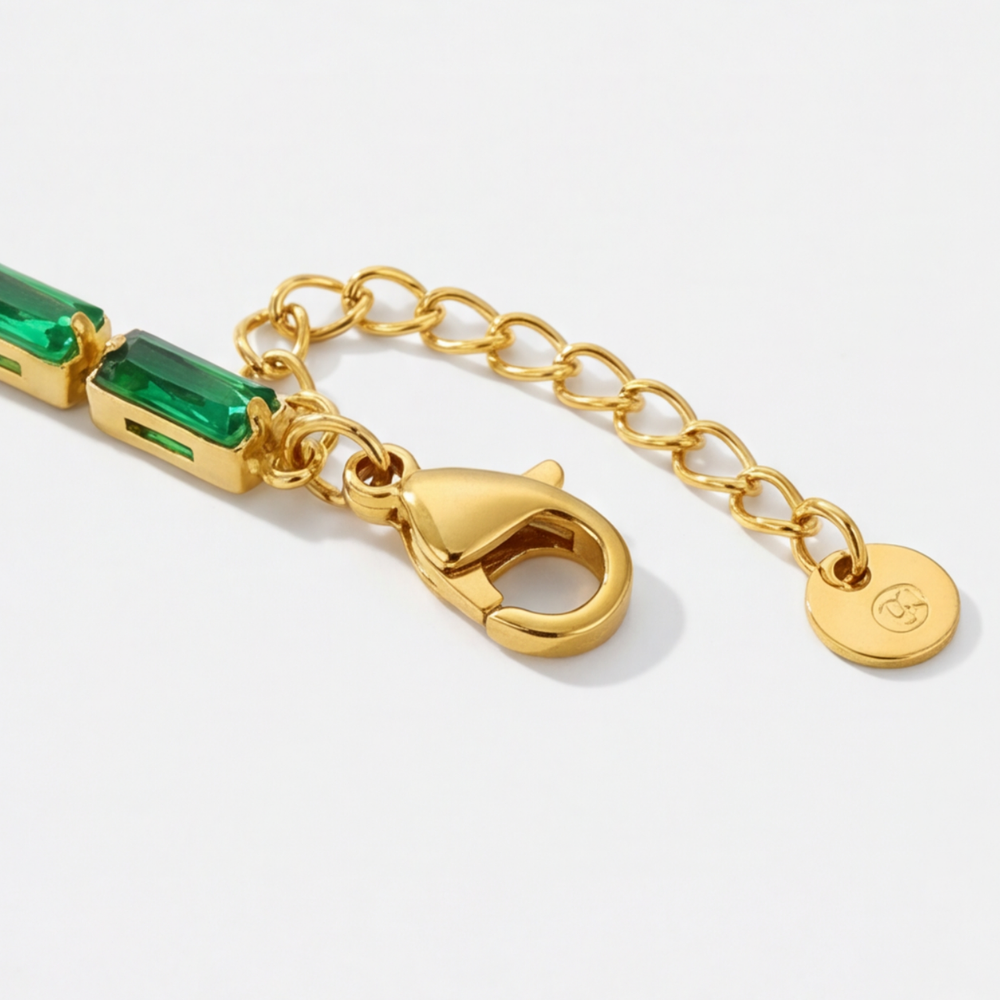 Bracelet Emeraude - Acier inoxydable