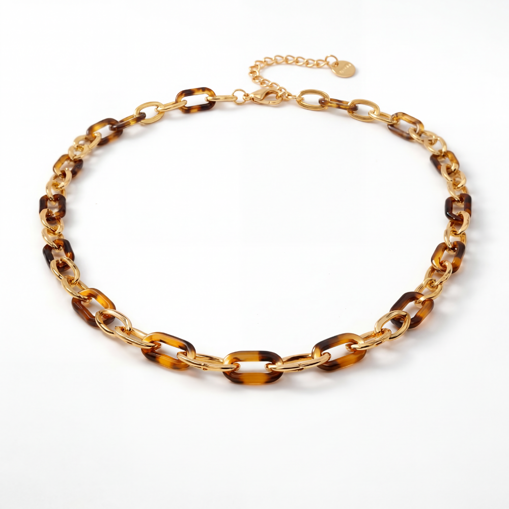 Collier Amber - Collier acier inoxydable