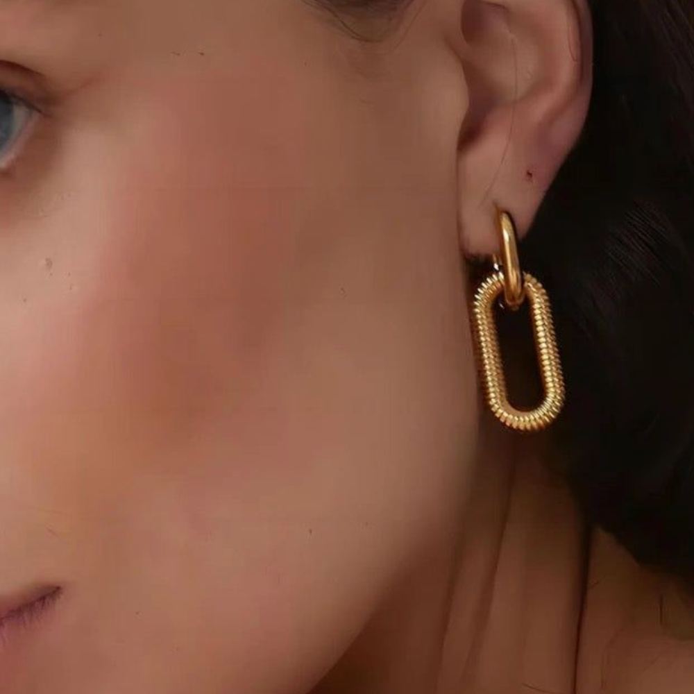 Boucles Maillons Ondulés – Acier Inoxydable