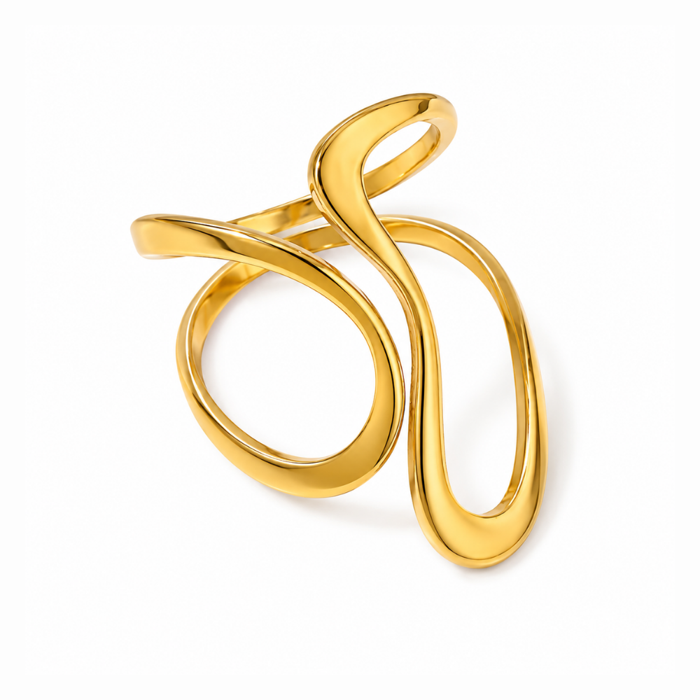 Bague Naïa - Acier inoxydable