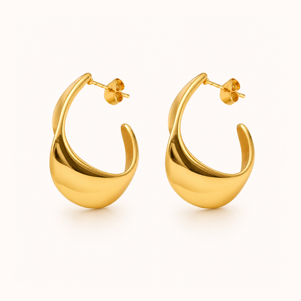 Boucles Vaïna - Acier inoxydable